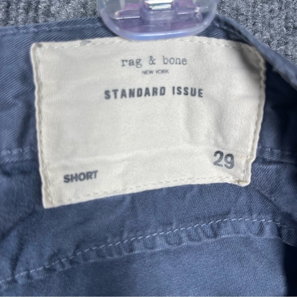 Rag & Bone Standard Issue Button Fly Slate Color Short Golf Shorts Mens 29 - Picture 8 of 8